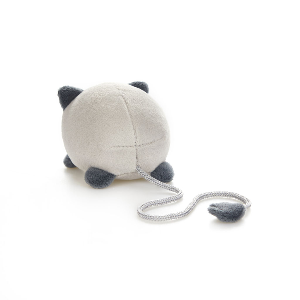 Balvi Balvi boekenlegger fluffy kitty - grijs polyester