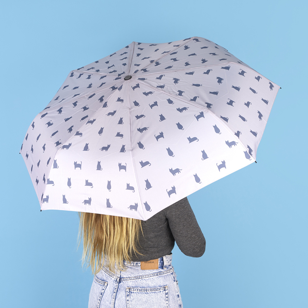 Balvi Balvi Umbrella Meowmbrella grey / nylon