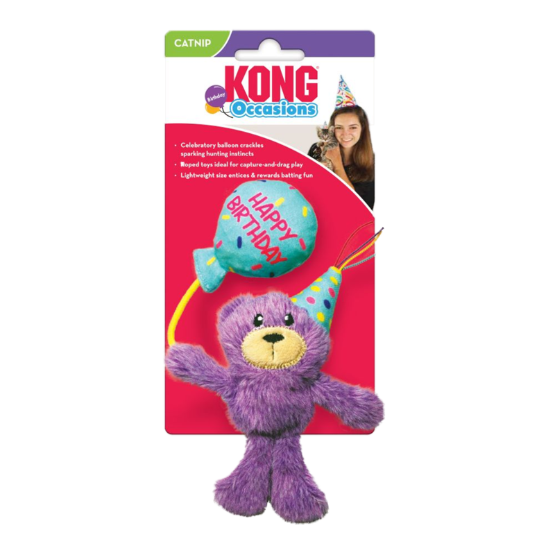 Kong Cat Occasions Birthday Teddy
