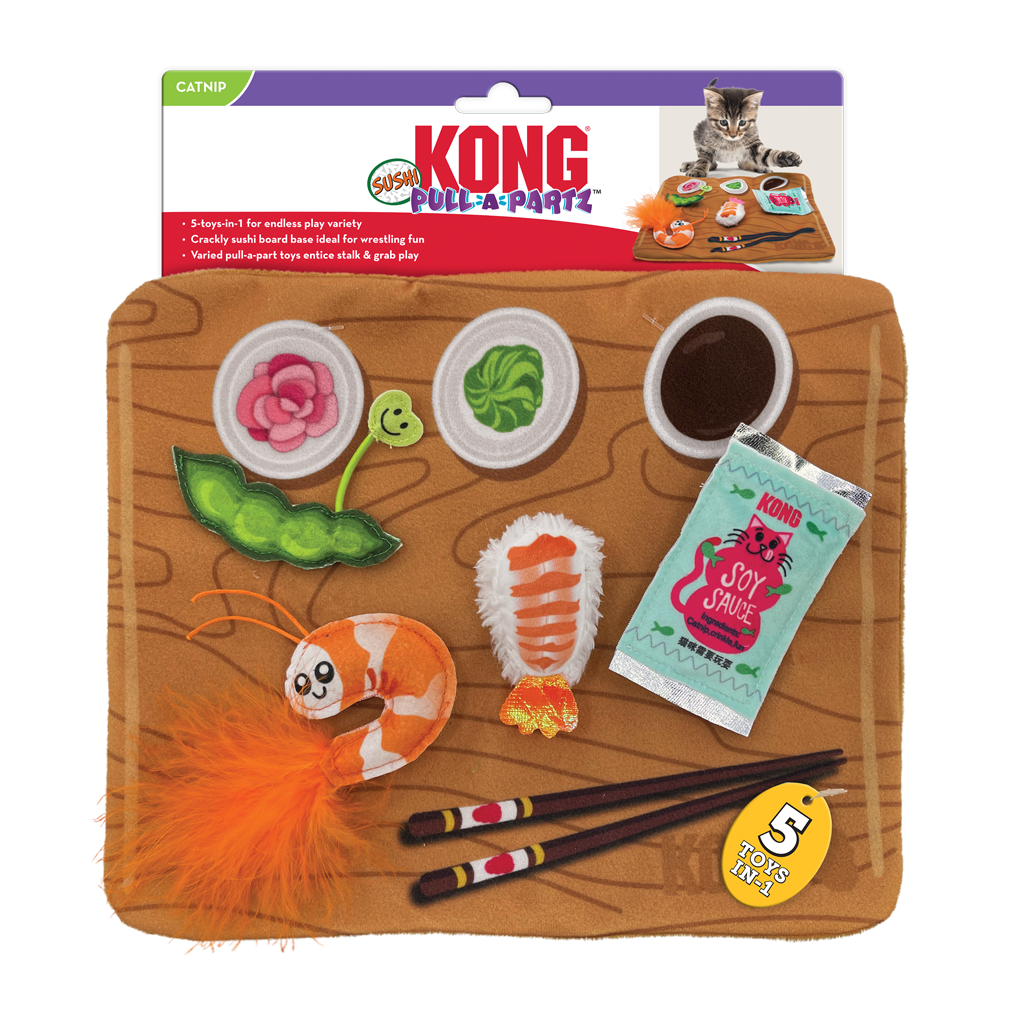KONG KONG Pull-A-Partz Sushi