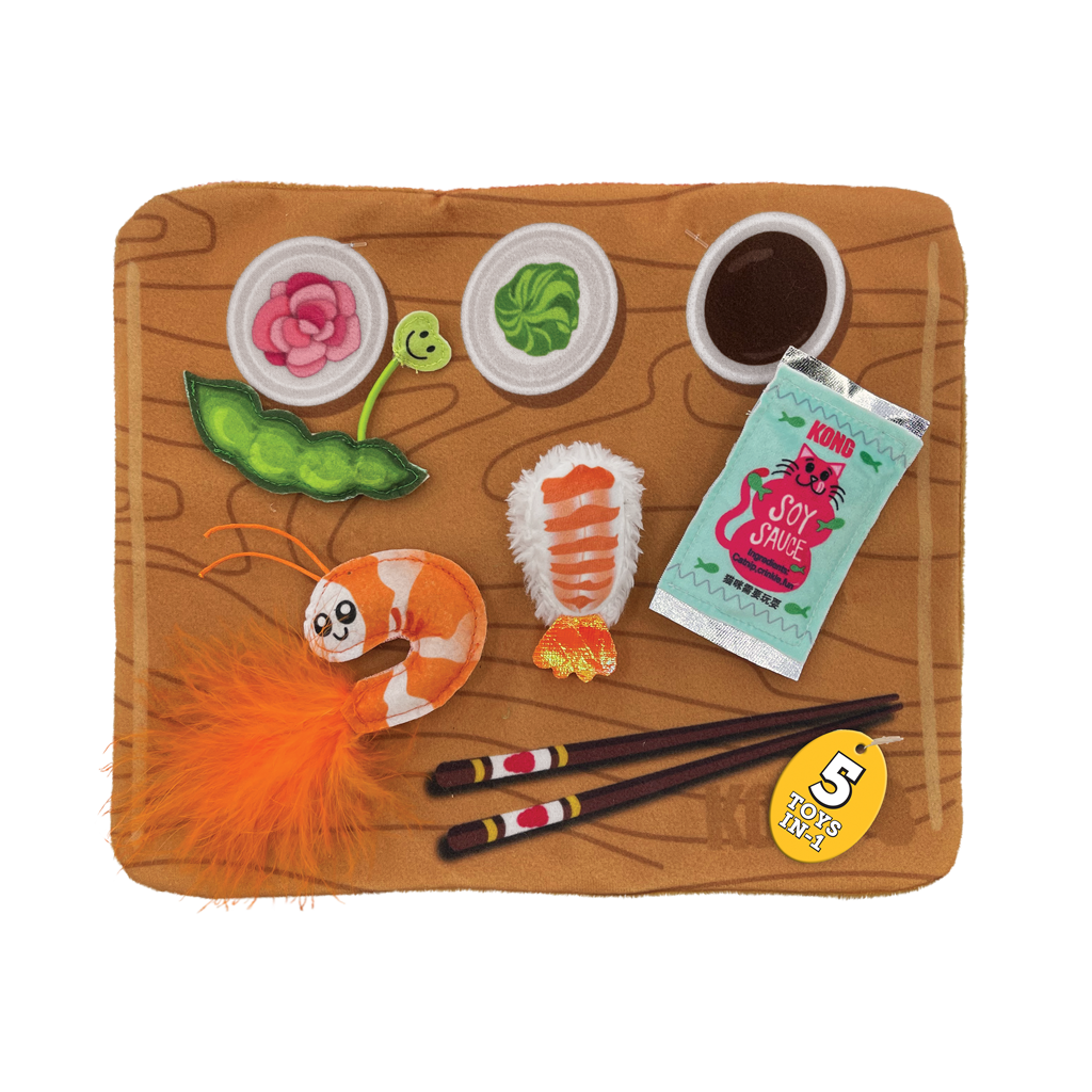 KONG KONG Pull-A-Partz Sushi