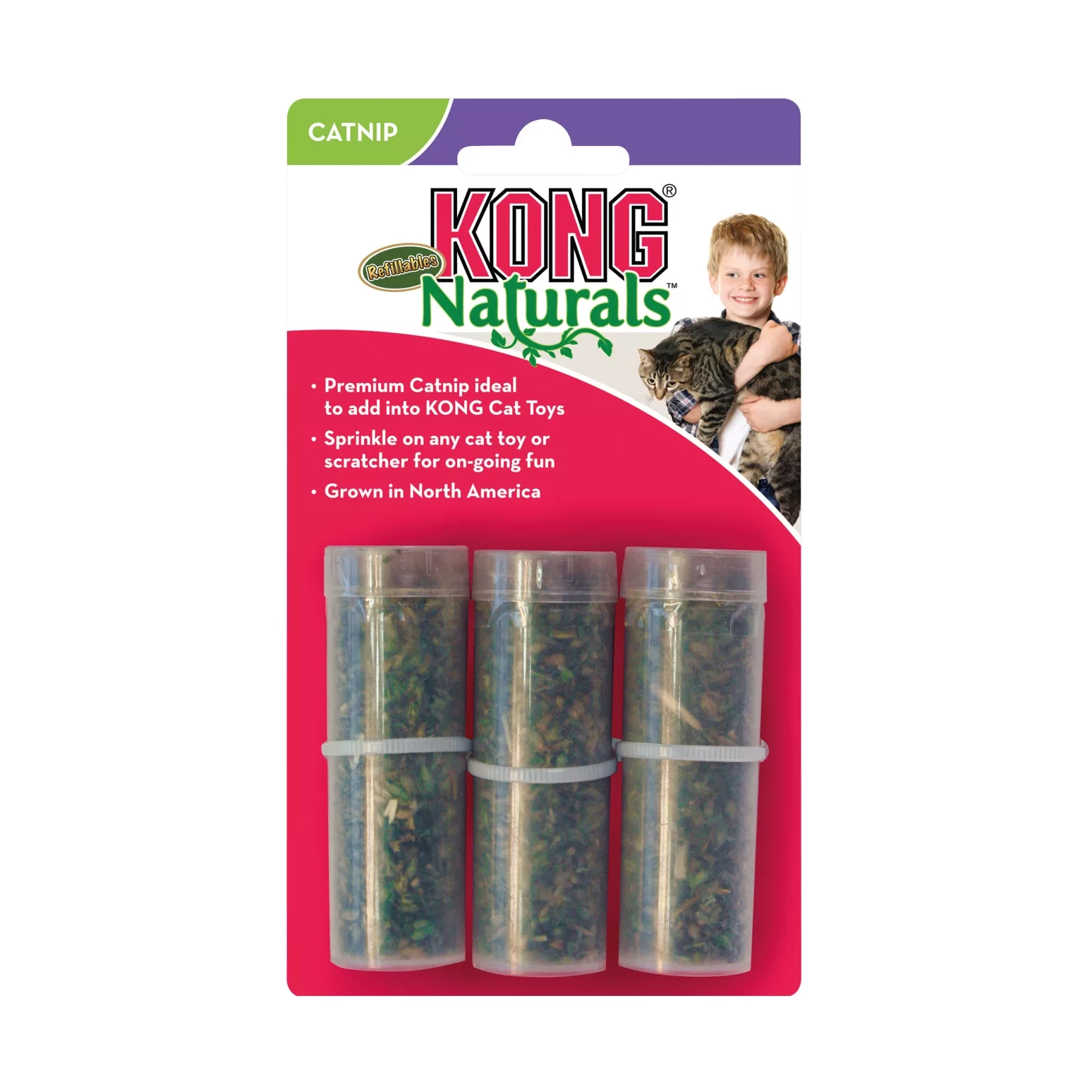 KONG KONG naturals Catnip tubes