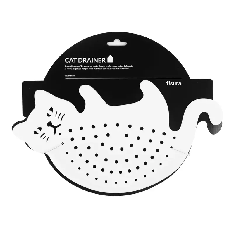 Fisura Cat Drainer - White