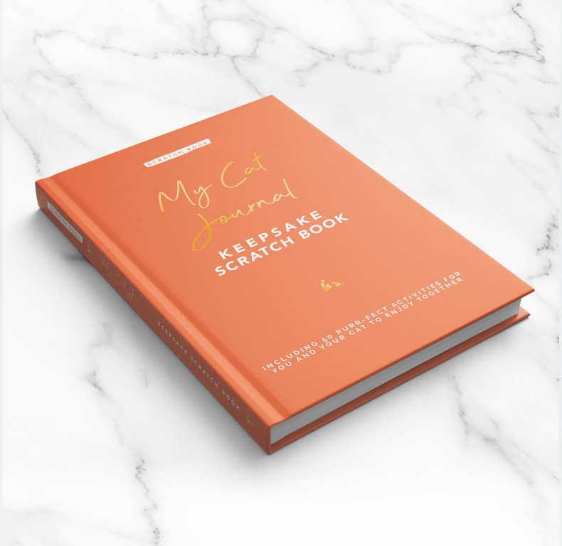 Gift Republic Scratch Book - My Cat Journal