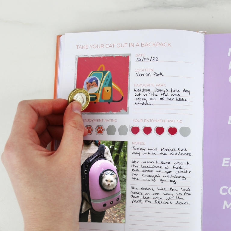 Gift Republic Scratch Book - My Cat Journal