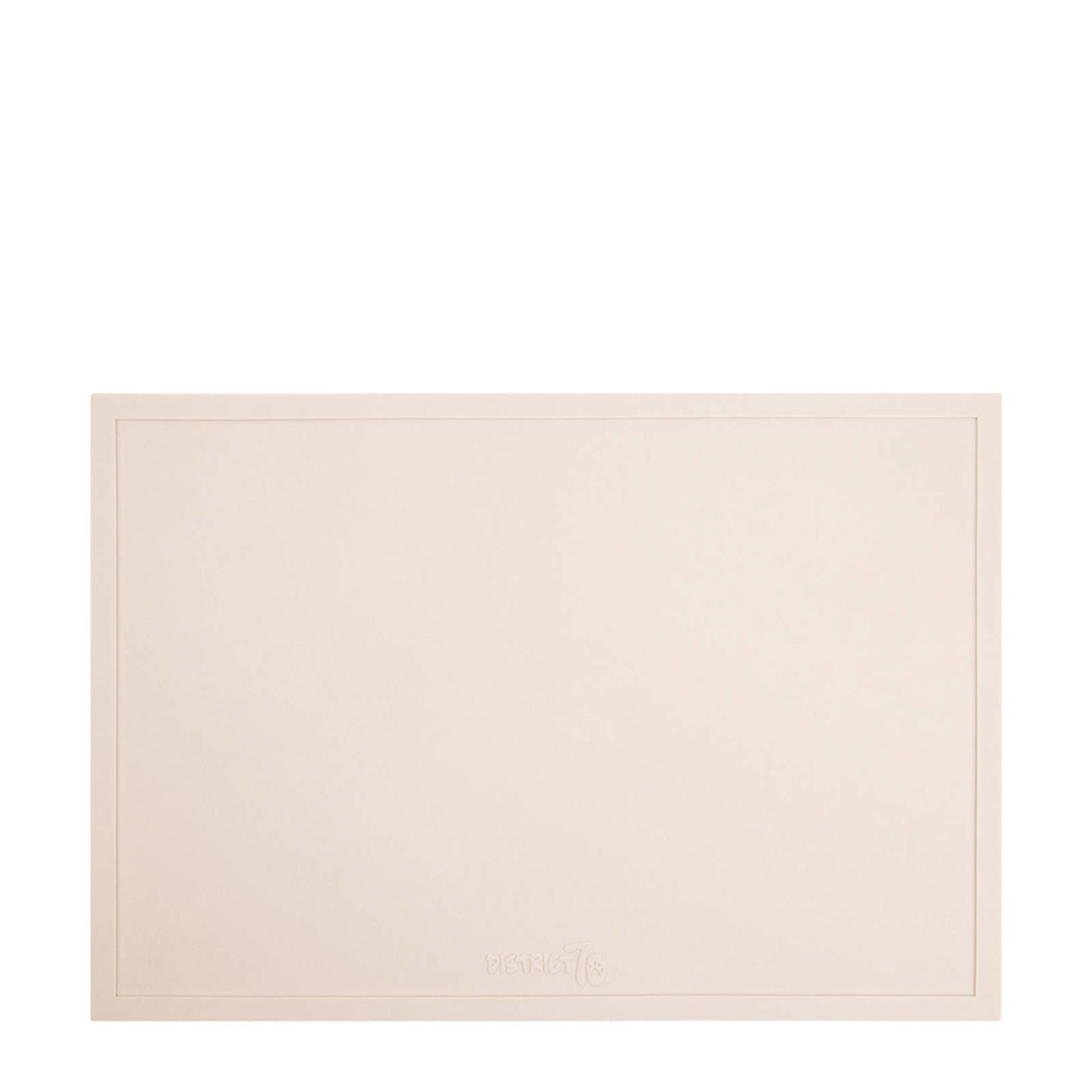 District 70 District 70 – SERVE Placemat siliconen Beige 50x35 cm