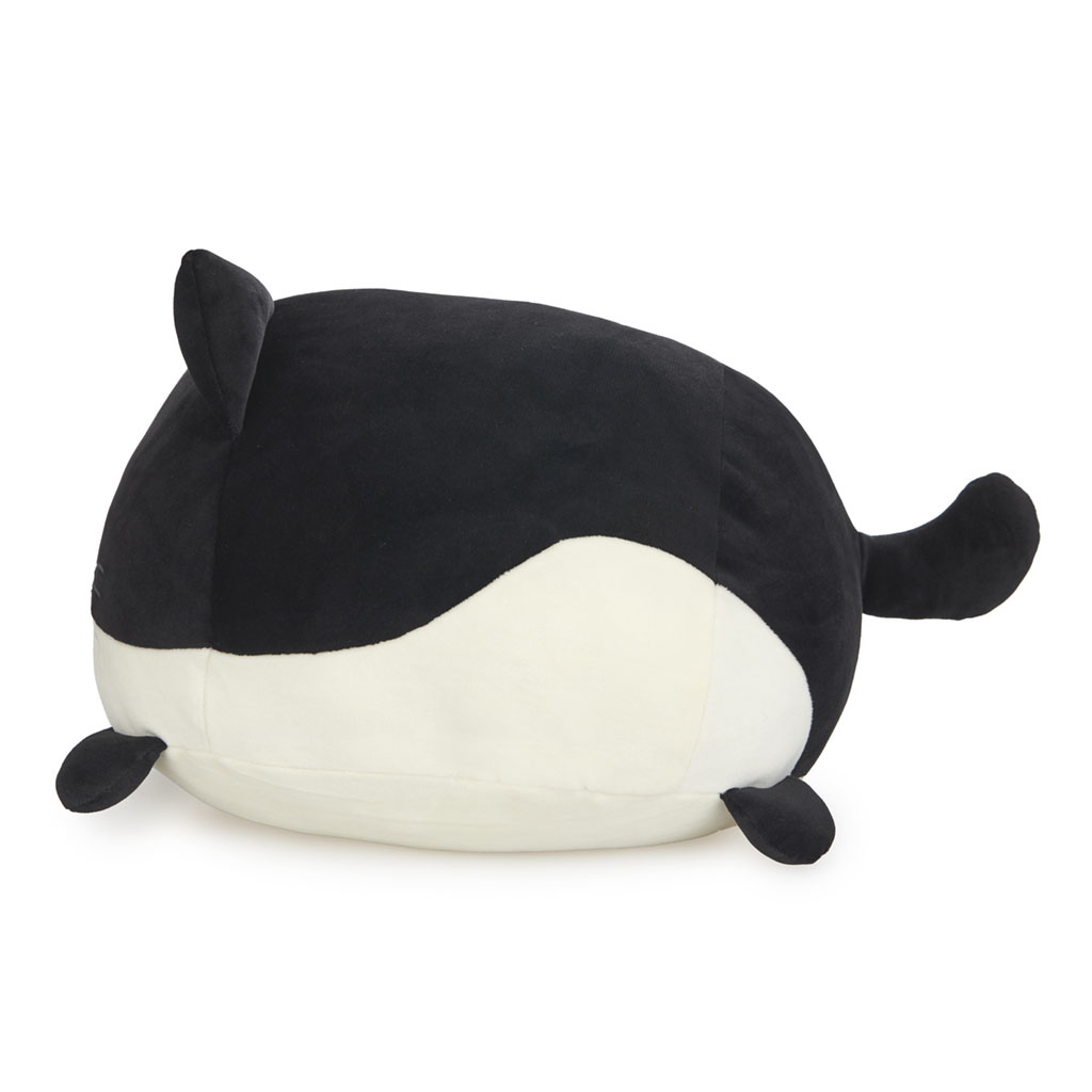 Balvi Zwart-witte kattenknuffel of kussen
