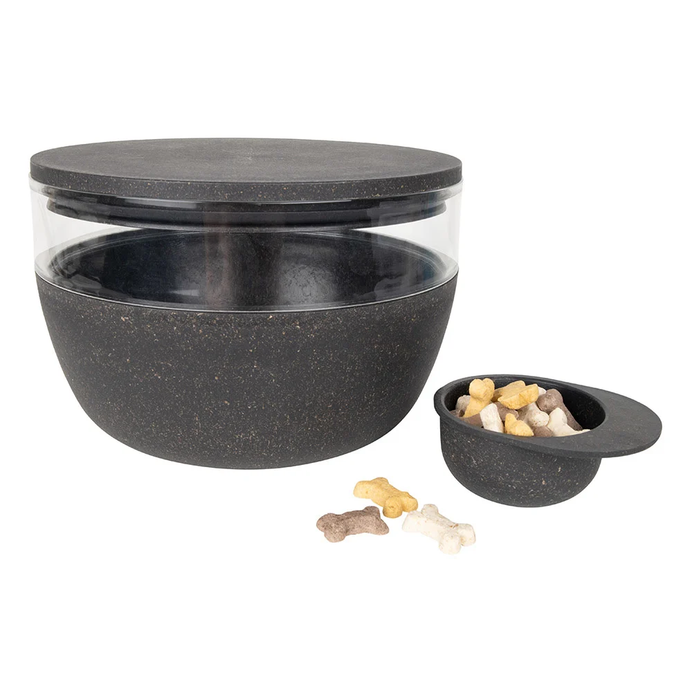 District 70 District 70 - Bamboo voorraadpot 2250 ml Donkergrijs  Ø18 cm