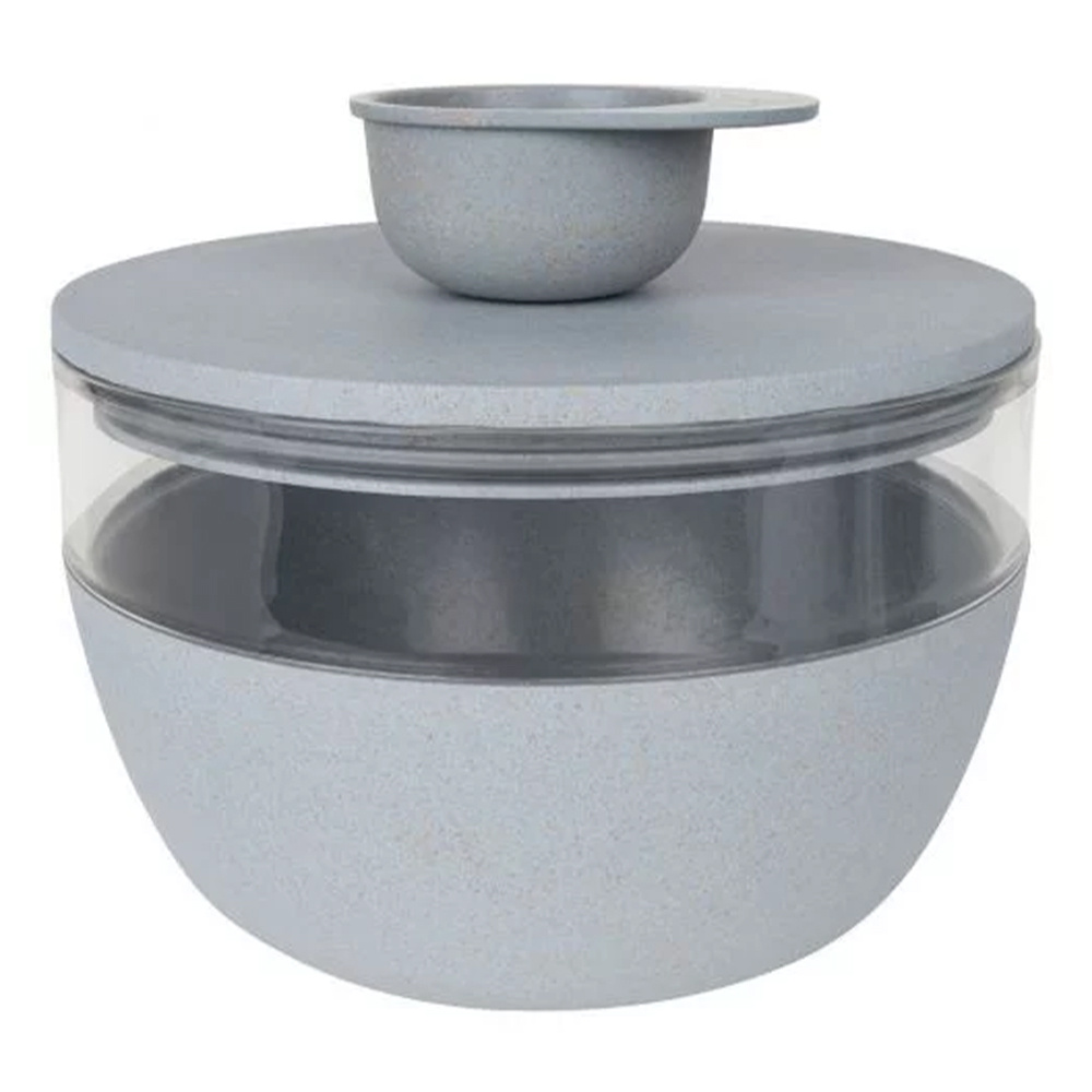 District 70 District 70 - Bamboo voorraadpot 2250 ml IJsblauw  Ø18 cm