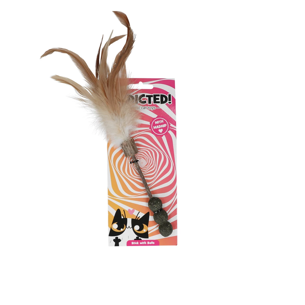 Addicted! Stick with Balls & Feathers