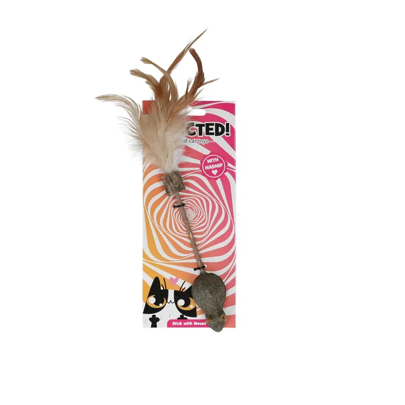 Addicted! Stick with Mouse & Feathers