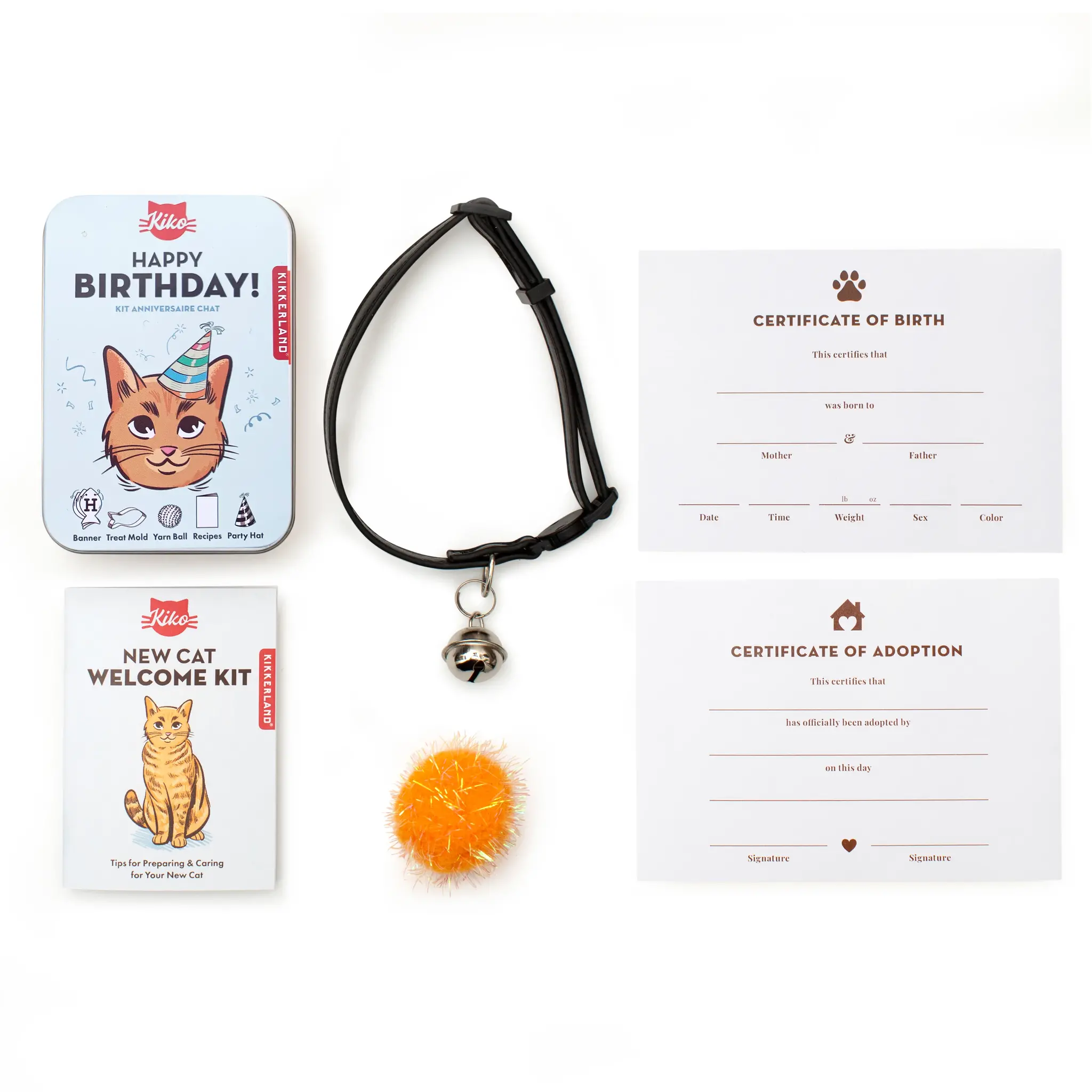 Kikkerland Kikkerland Kiko New cat welcome kit
