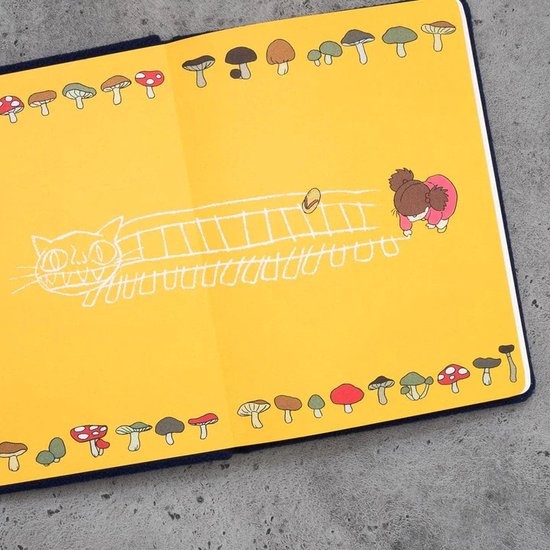 Cat bus plush journal