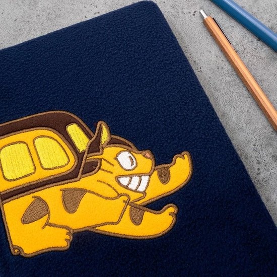 Cat bus plush journal