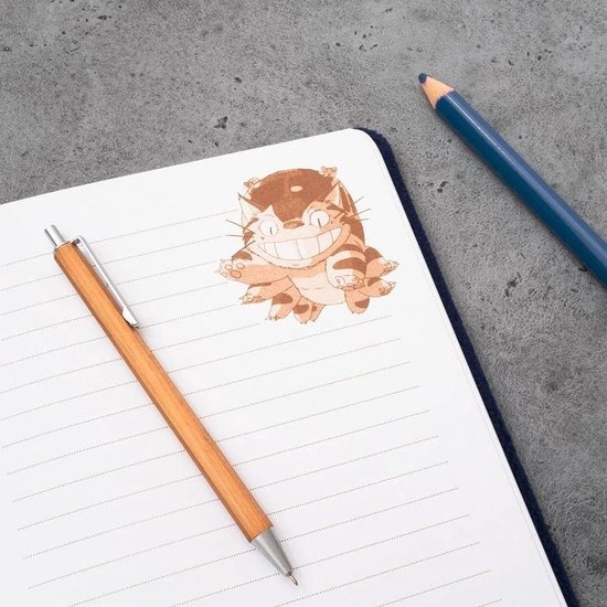 Cat bus plush journal