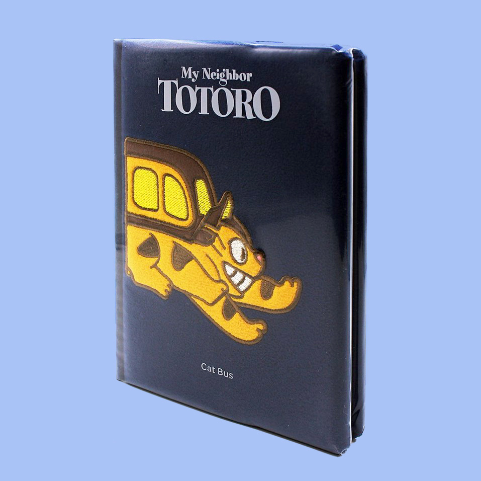 Cat bus plush journal