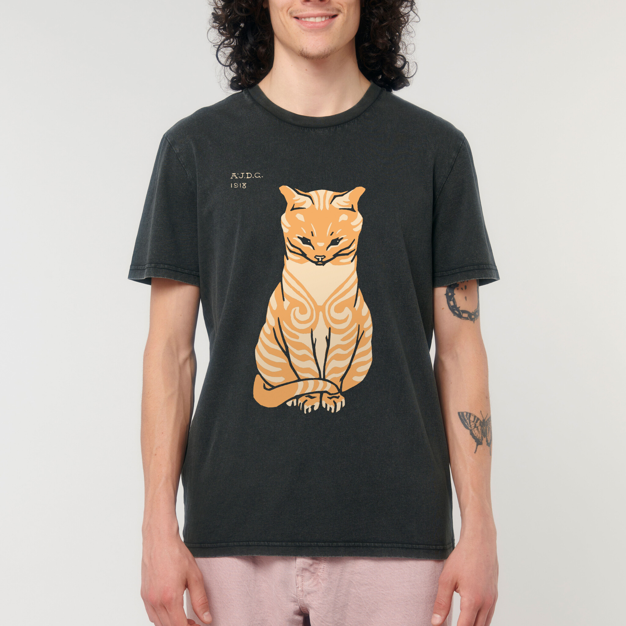 Kat & Katten t-shirt met print van Julie de Graag