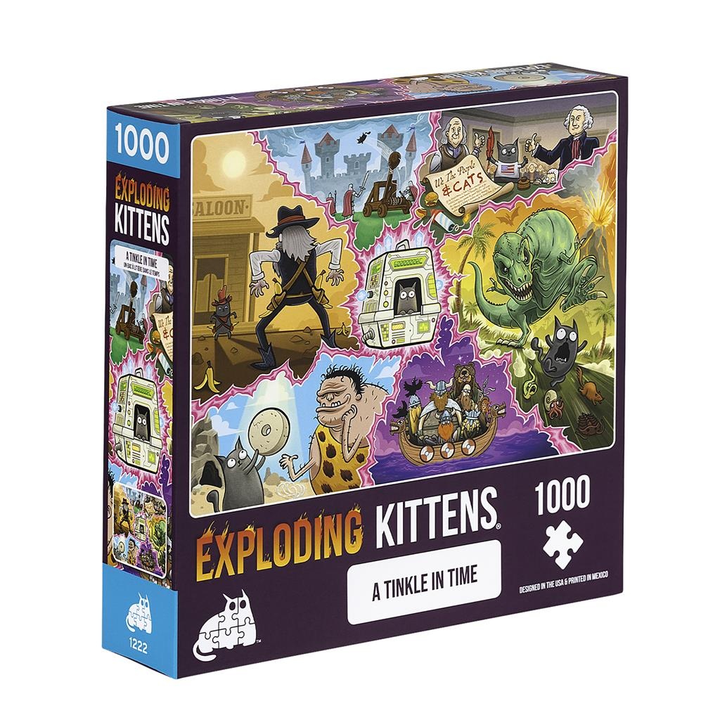 Exploding Kittens A Tinkle in Time 1000pc