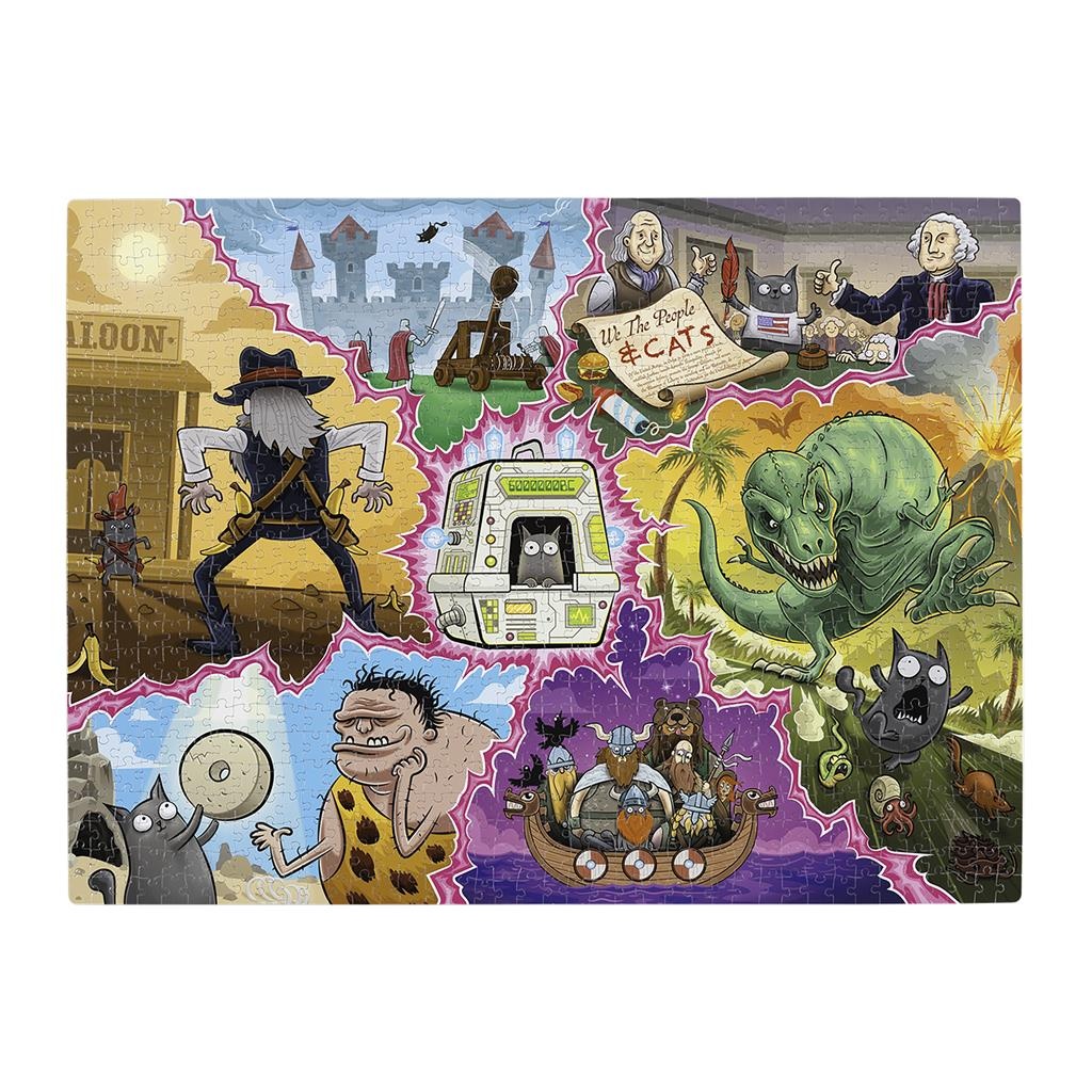 Exploding Kittens A Tinkle in Time 1000pc