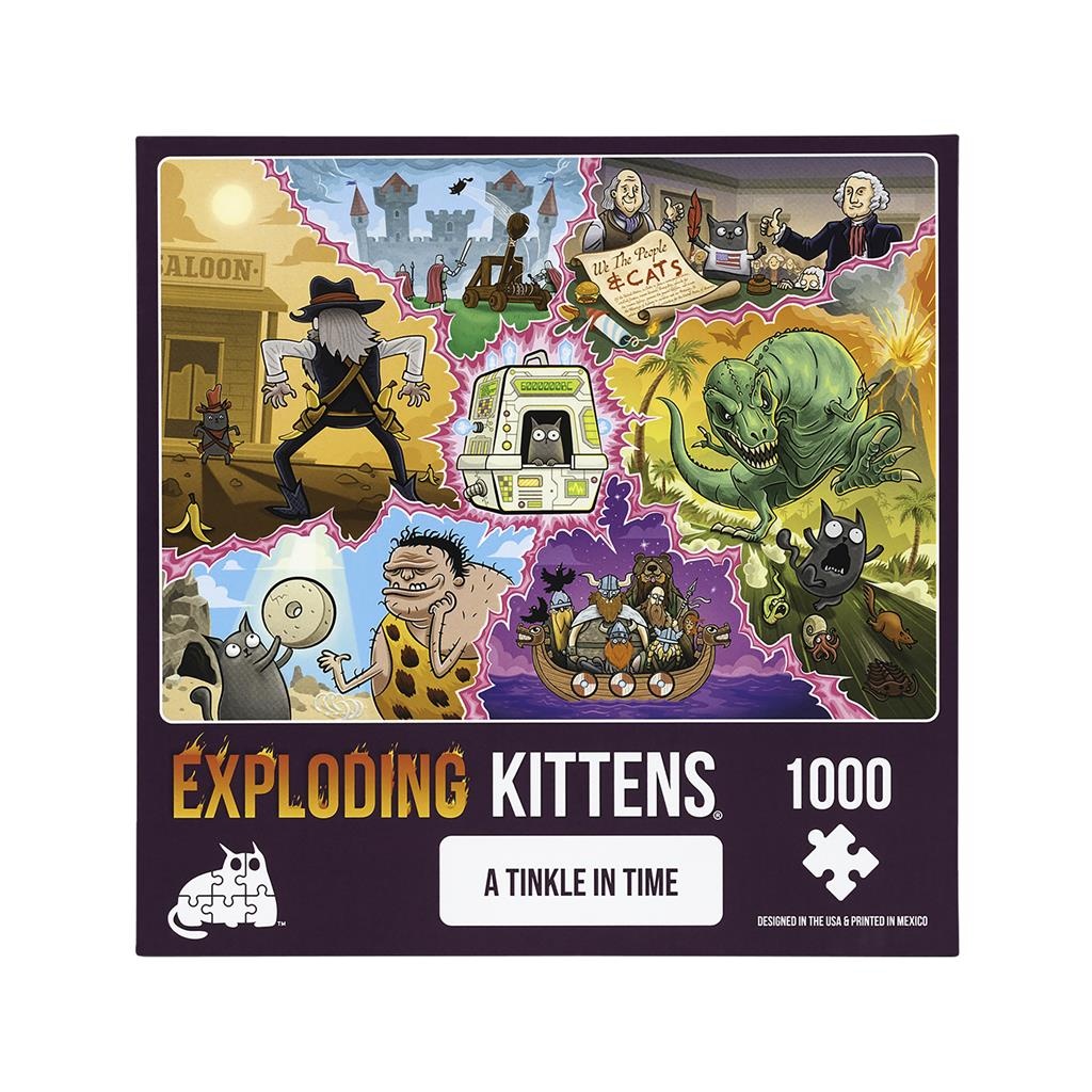 Exploding Kittens A Tinkle in Time 1000pc