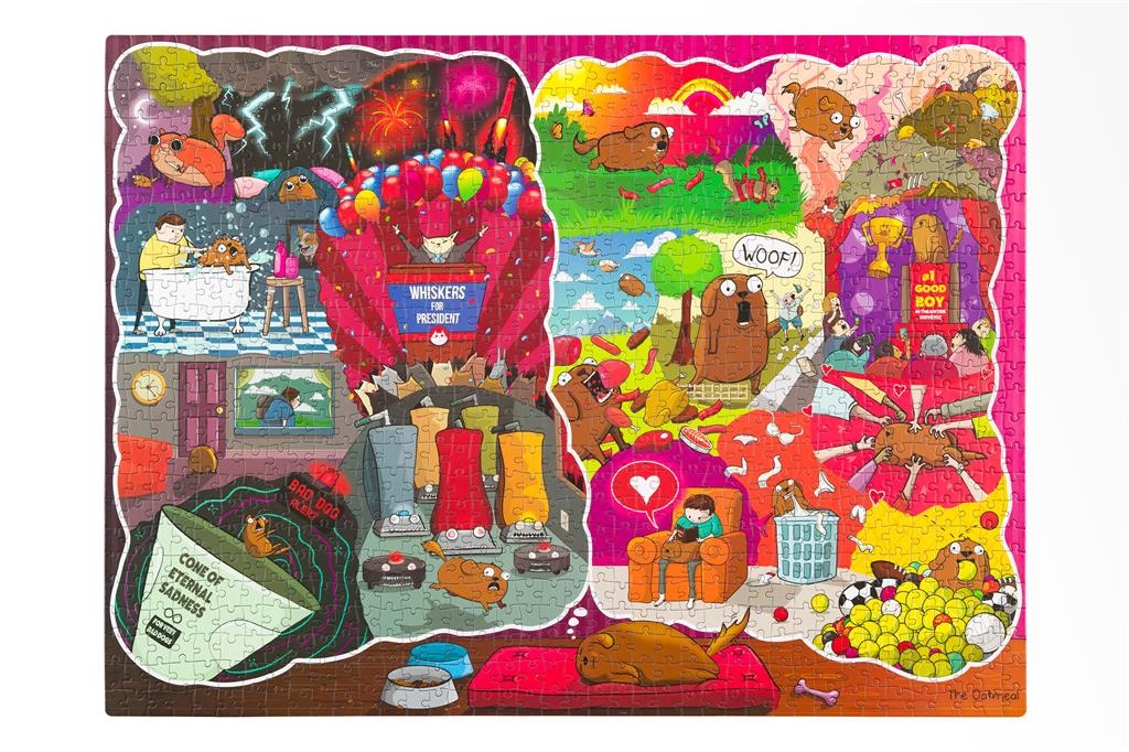 Exploding Kittens The Dreams and Nightmares of a Dog 1000pc