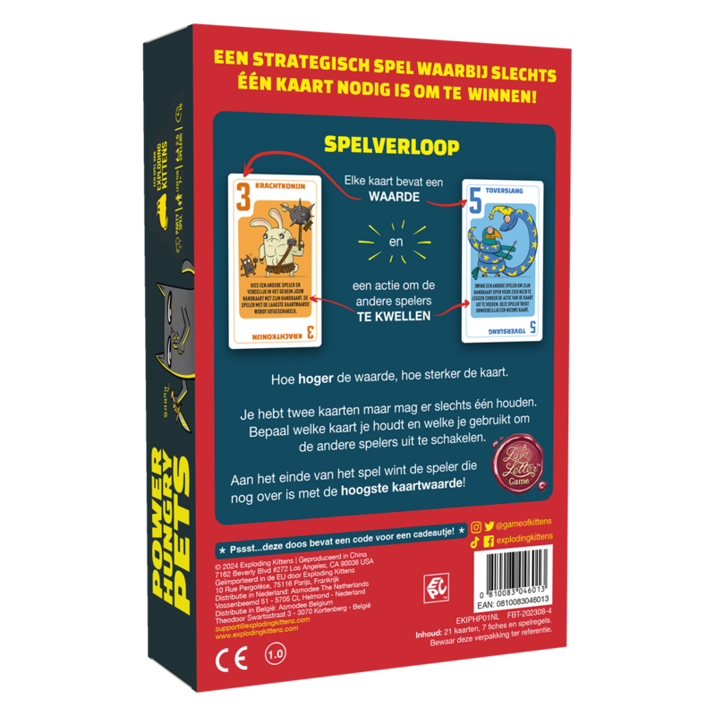 Exploding Kittens Power Hungry Pets