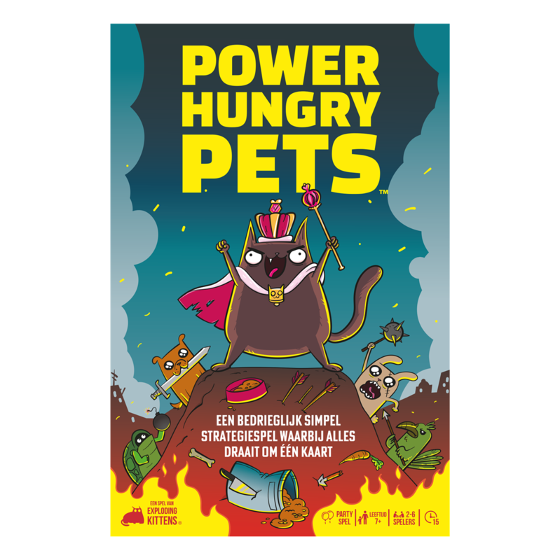 Exploding Kittens Power Hungry Pets