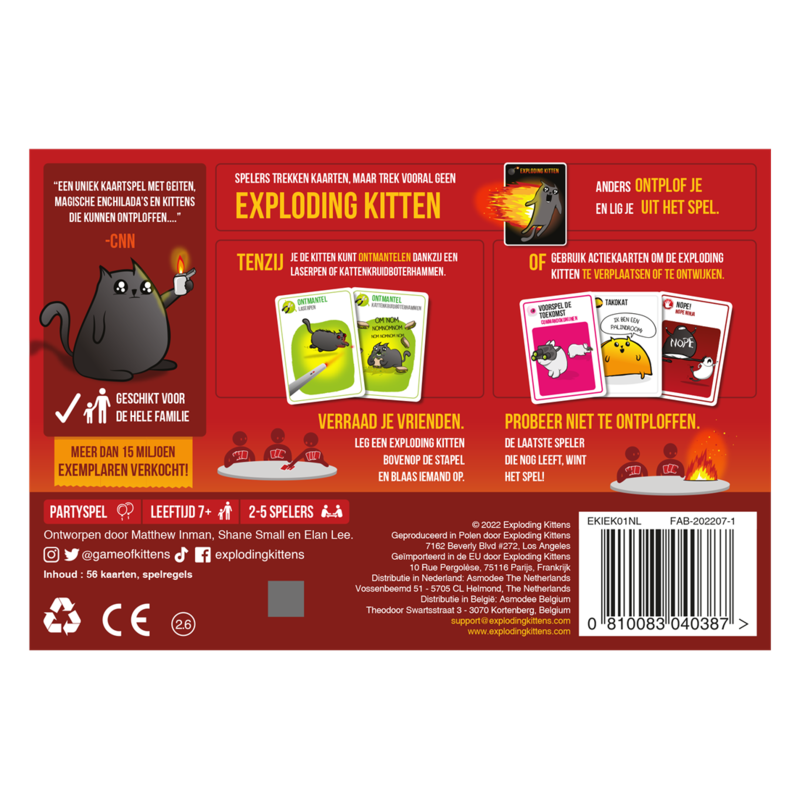 Exploding Kittens Exploding kittens NL