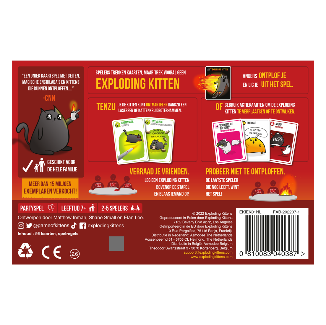 Exploding Kittens Exploding kittens NL