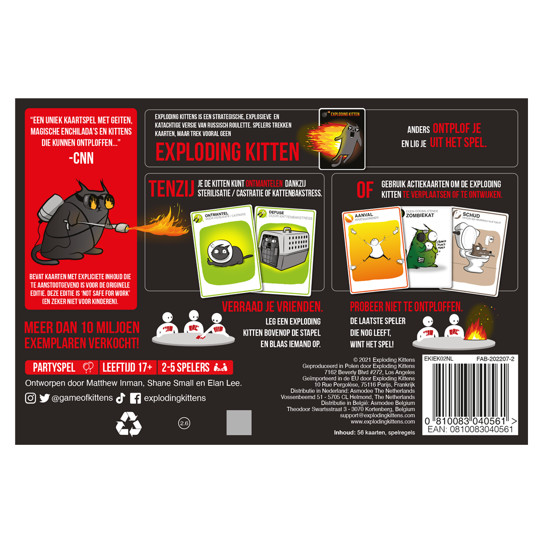 Exploding Kittens Exploding Kittens NSFW