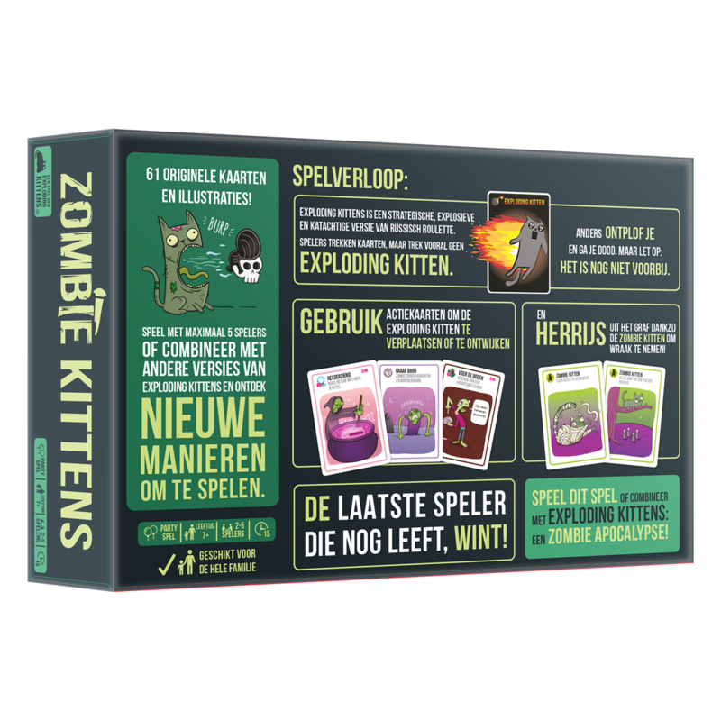 Exploding Kittens Zombie Kittens NL