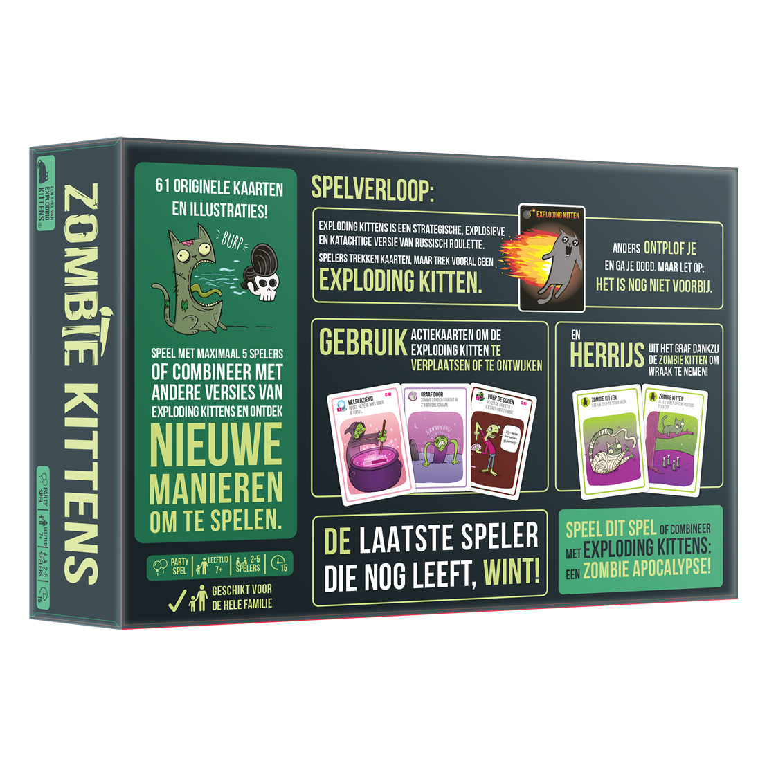Exploding Kittens Zombie Kittens NL