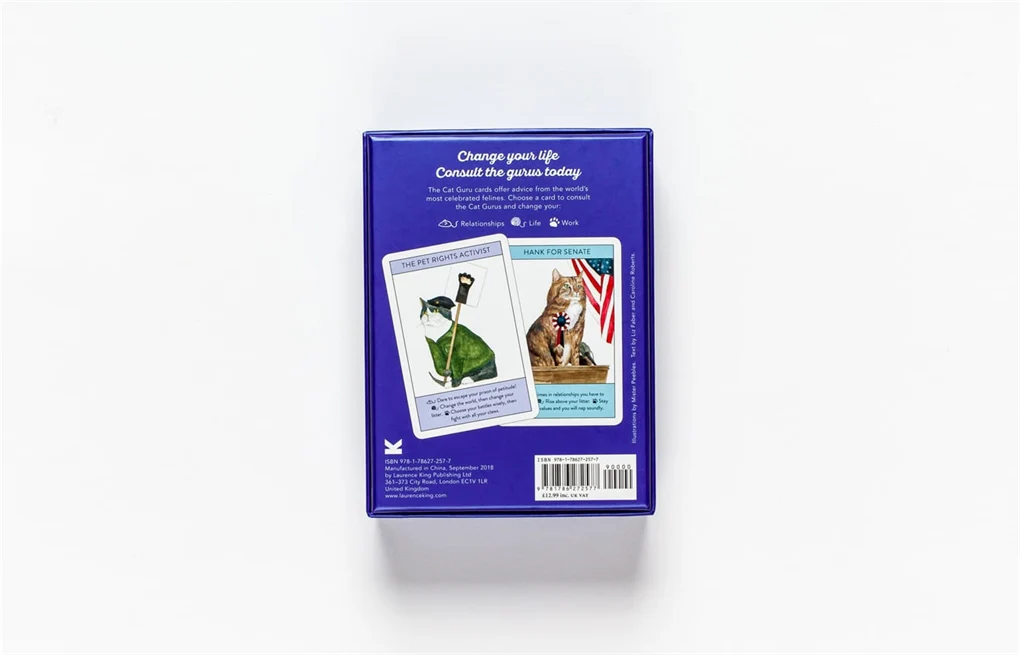 Laurence King Cat gurus – 50 advice cards