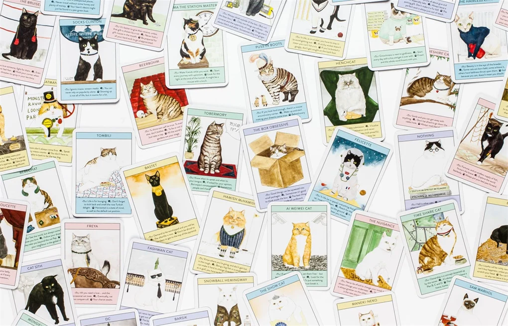 Laurence King Cat gurus – 50 advice cards