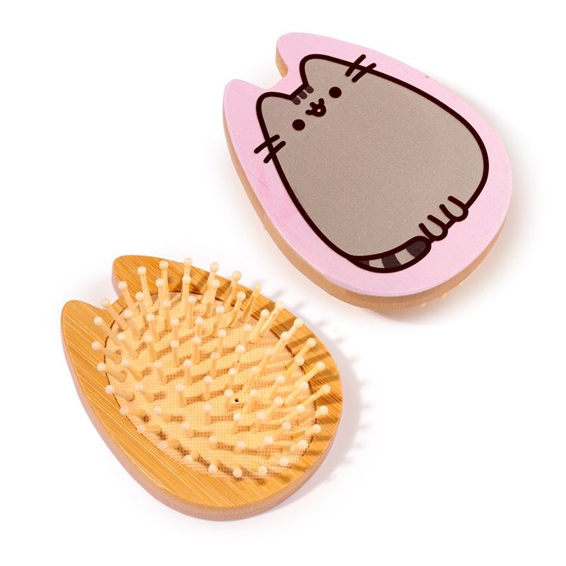 Pusheen Pusheen de Kat-vormige Bamboe Haarborstel