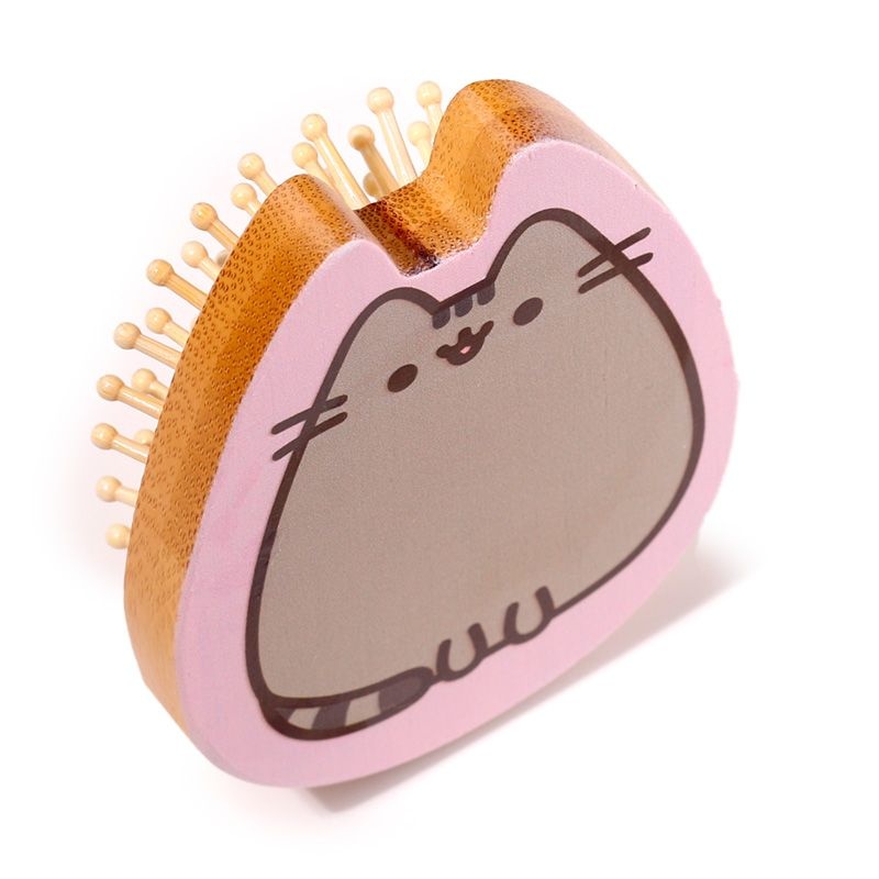 Pusheen Pusheen de Kat-vormige Bamboe Haarborstel