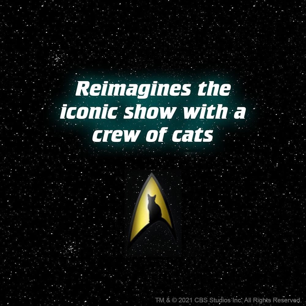Chronicle Books Star Trek Cats 1000 piece puzzle