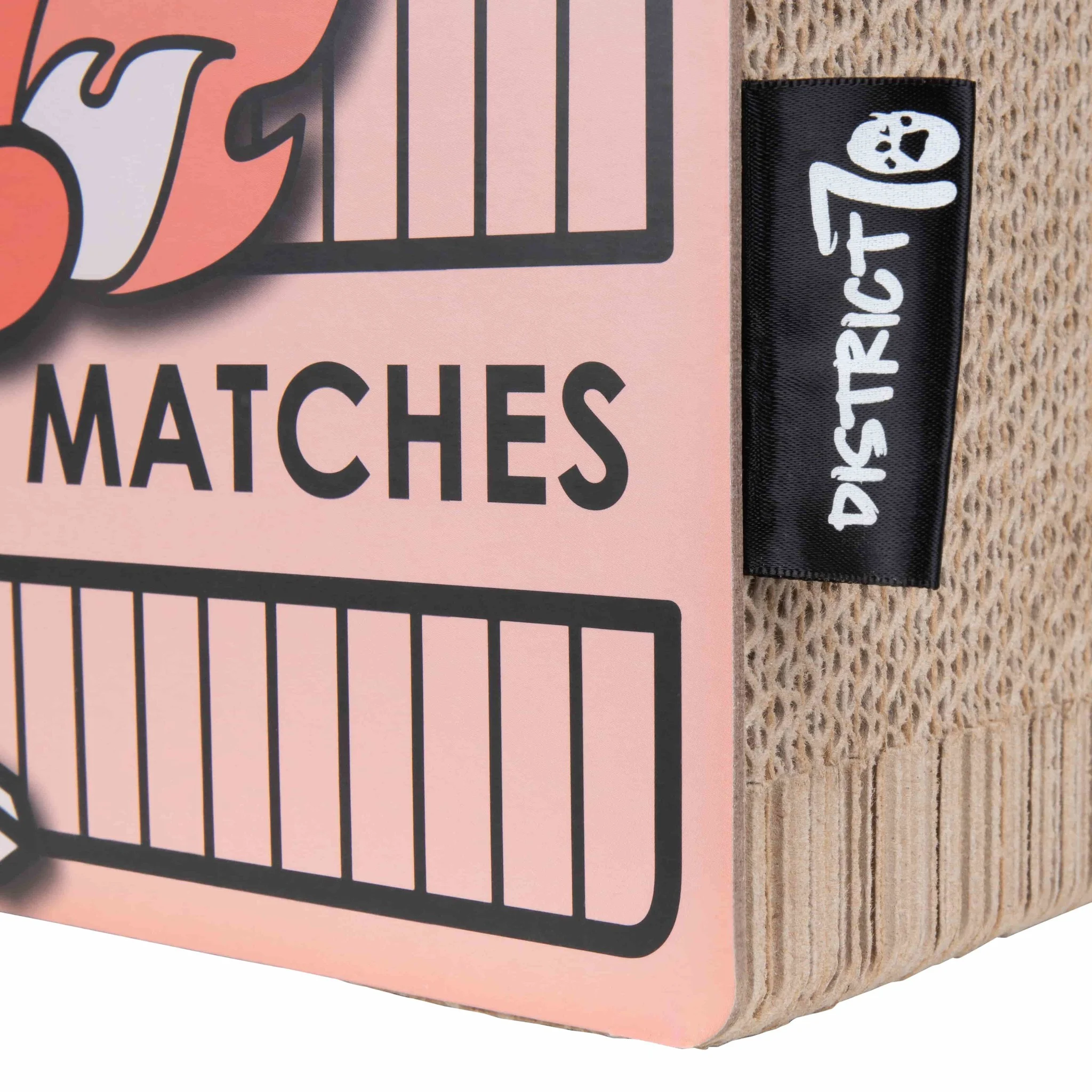 District 70 Whisker Kartonnen Krabmeubel - Roze