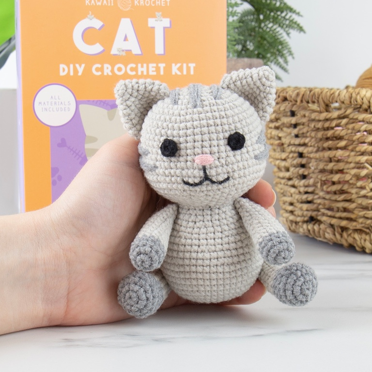 Gift Republic Gift Republic DIY Cat Crochet Kit