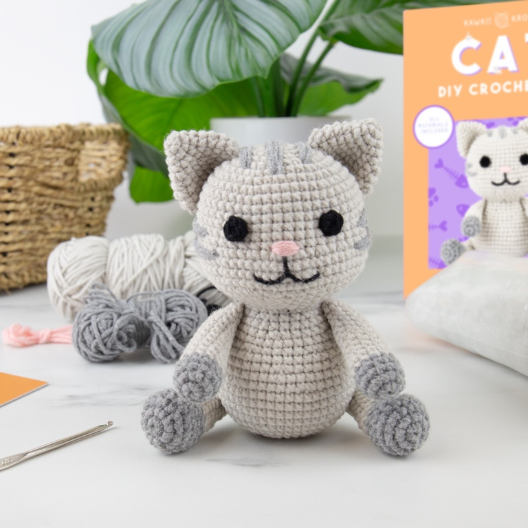 Gift Republic Gift Republic DIY Cat Crochet Kit