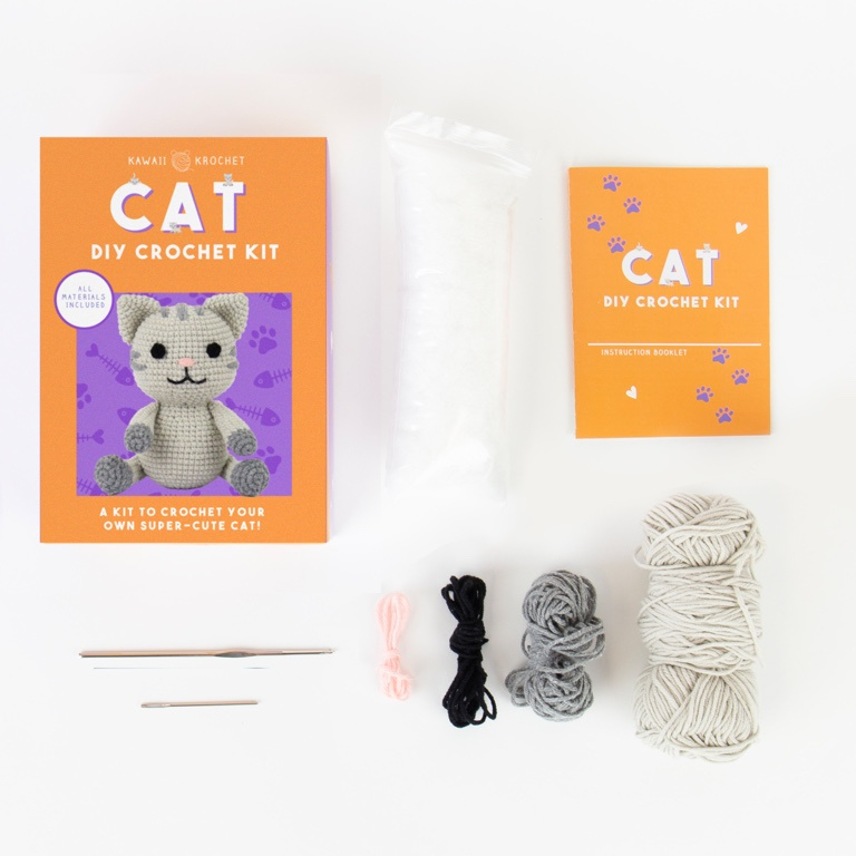 Gift Republic Gift Republic DIY Cat Crochet Kit