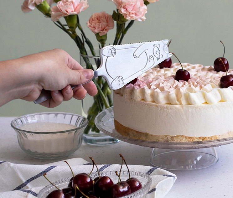 Peleg design Taartschep in kattenvorm