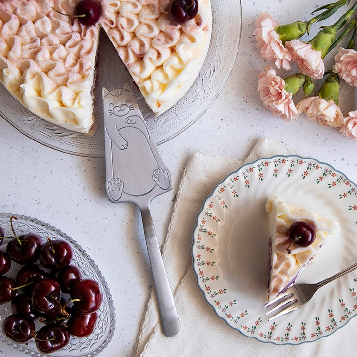 Peleg design Taartschep in kattenvorm