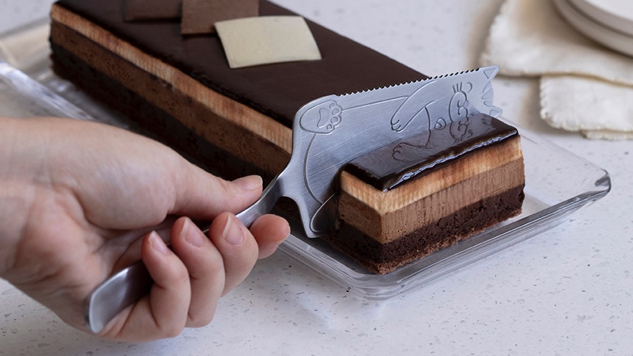 Peleg design Taartschep in kattenvorm