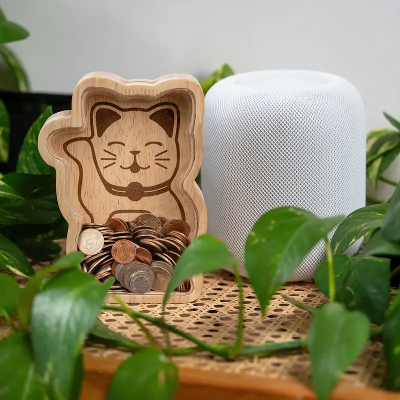 Kikkerland Gelukskat of maneki neko spaarpot