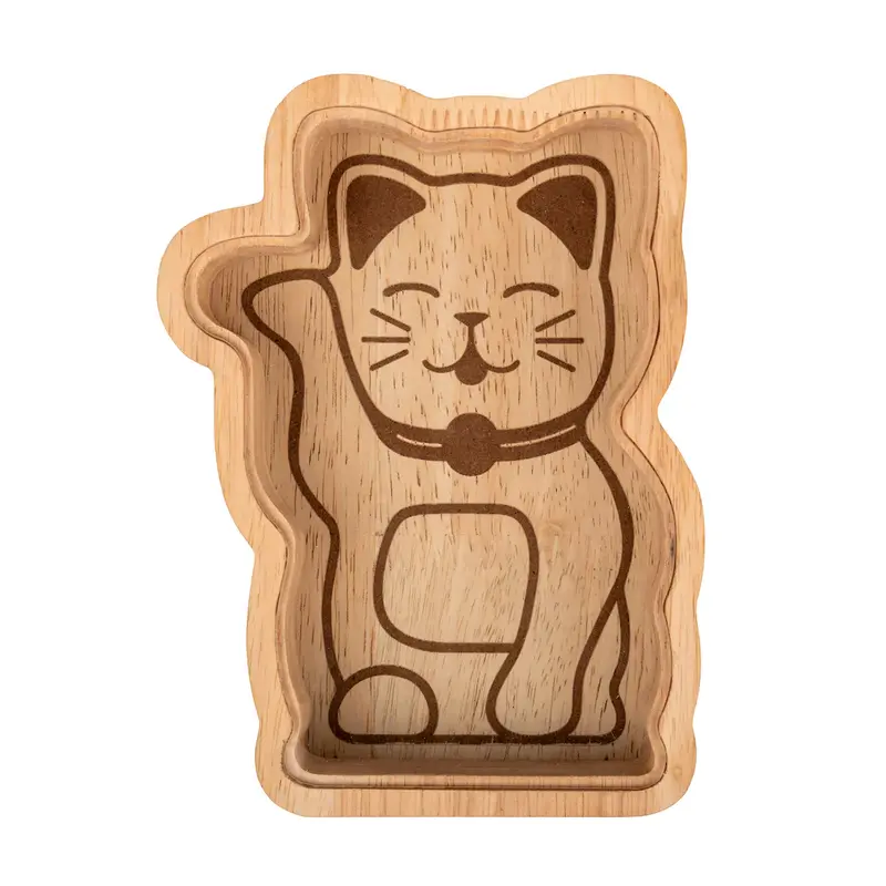 Kikkerland Gelukskat of maneki neko spaarpot