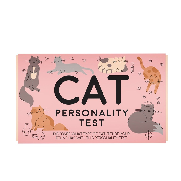 Gift Republic Cat Personality Test - leer je kat kennen