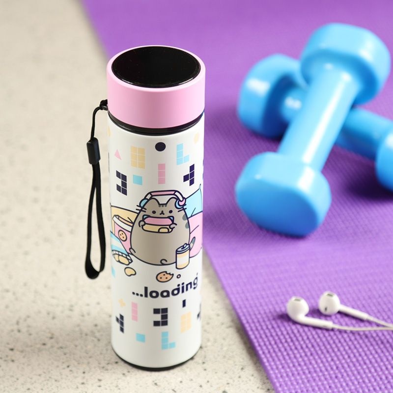 Pusheen Pusheen Gaming Thermosfles met thermometer