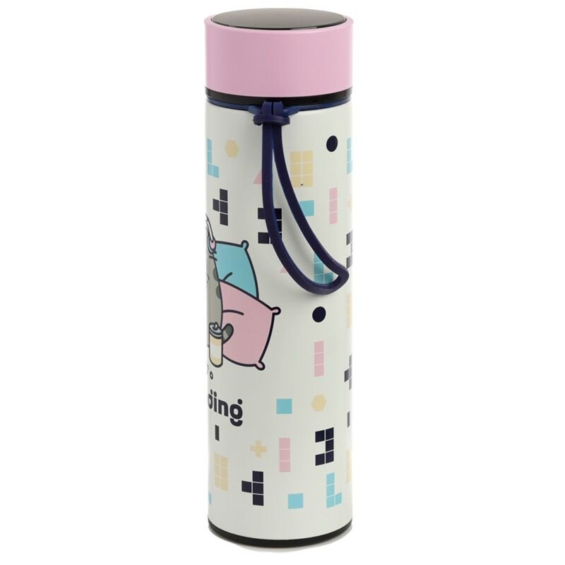 Pusheen Pusheen Gaming Thermosfles met thermometer