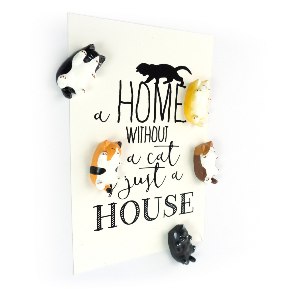 Trendform Vijf schattige katten magneten